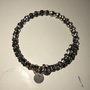 beaded alex and ani wrap bracelet